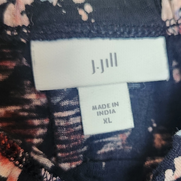 J. Jill Floral Bohemian Blouse Size XL - Picture 4 of 4